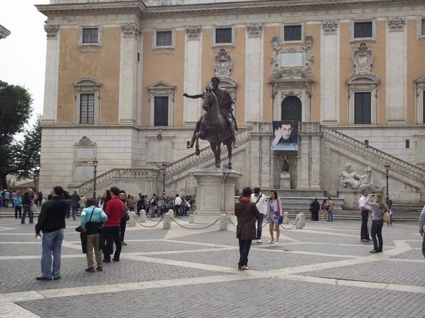 Marcus Aurelius lovasszobra (Capitolium domb, Rma)